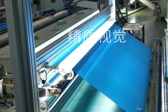 常州淋膜布疵點(diǎn)在線(xiàn)檢測(cè)設(shè)備安裝現(xiàn)場(chǎng)